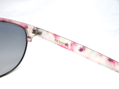 Revlon Pink & Clear Floral Sunglasses RVN 57 100% UV  display picture 1