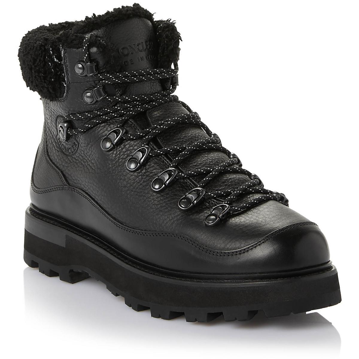 Женские зимние ботильоны Moncler Peka Trek черного цвета размер 37 BHFO 6587 63490₽