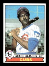 1979 Topps #171 Gene Clines HAND SIGNED AUTO