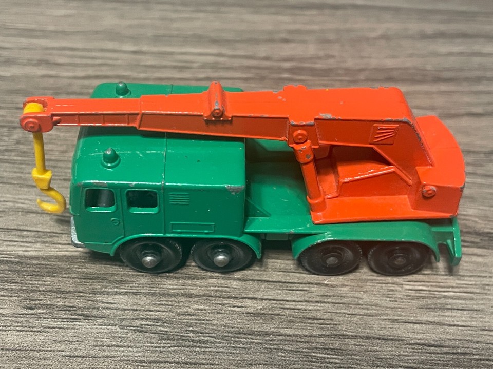 Vintage Matchbox Lesney No.30 8 Wheel Crane No Hook