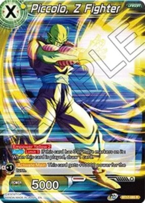 NM-Mint DBS:M Piccolo, Z Fighter - BT17-085 - R Ultimate Squad (BT17) DBS