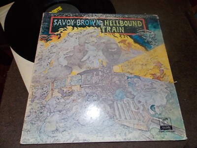 SAVOY BROWN HELLBOUND TRAIN  LP 1972