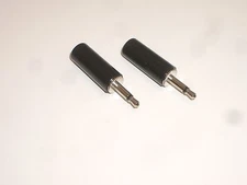 WORKMAN P-35 3.5mm MONO AUDIO PHONO PLUG CONNECTOR 2PC SET