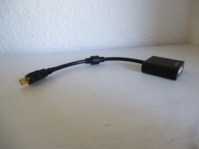 Delock Adapterkabel, mini DP 1.2 Stecker auf DVI Active 24+5 Buchse, 25 cm