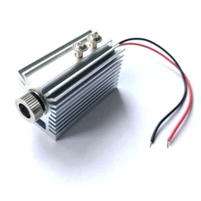 Infrared Dot 808nm 200mW Focusable IR Laser Diode Module w/ Silver Heatsink