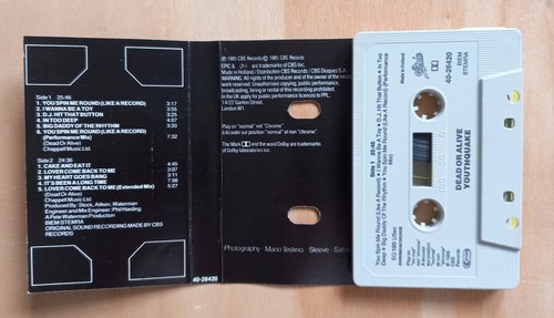 MC Musicassetta DEAD OR ALIVE Youthquake 1985 Holland EPIC. - Picture 3 of 4