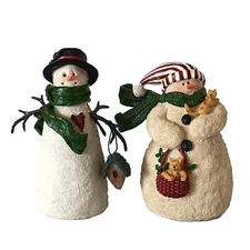 RAZ Christmas Winter Snowman Deb Strain Figures Lot Holiday Decorations Festive
