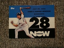 2007 Topps Generation Now Insert #GN144 Twins Justin Morneau Baseball Card