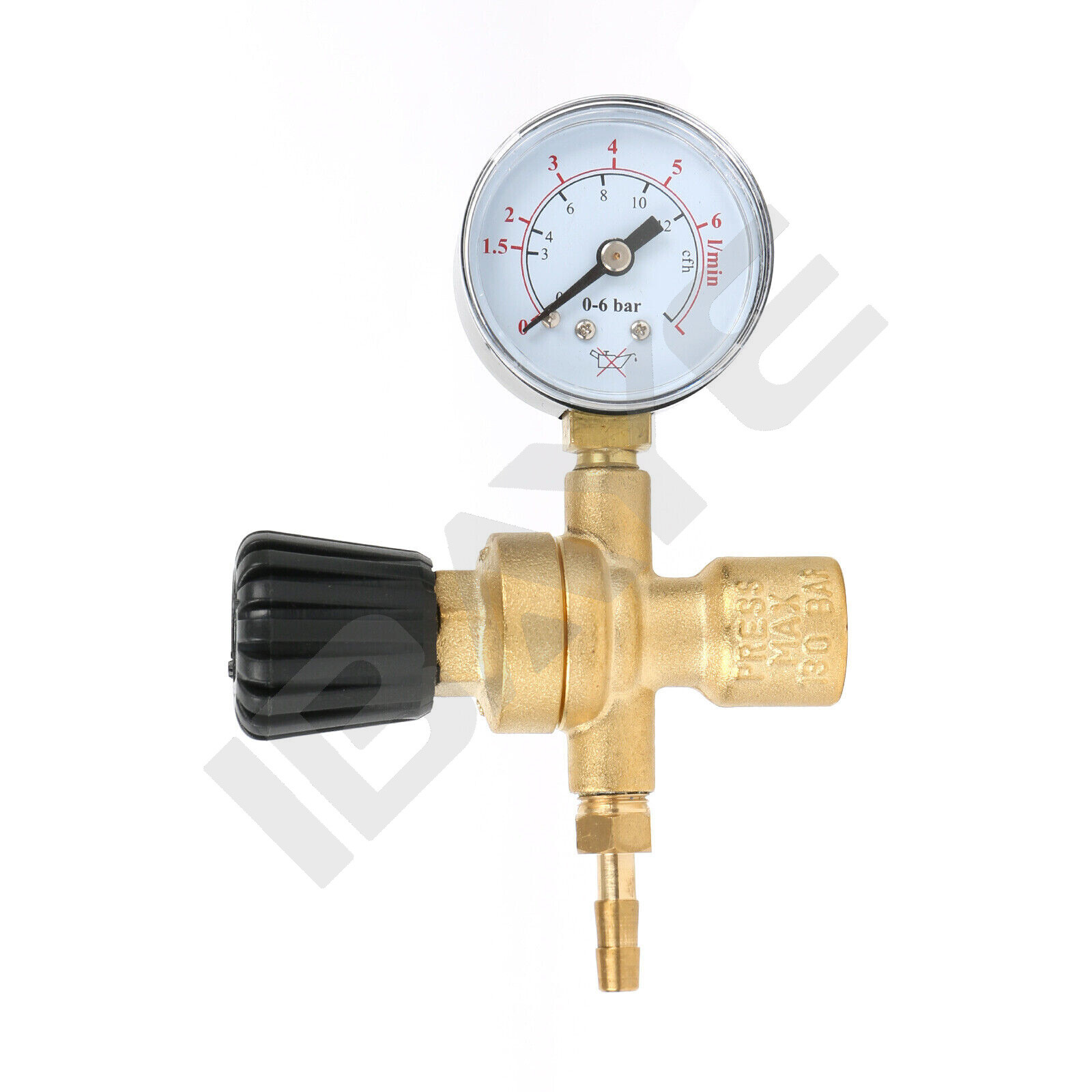 Mini Mig Gas Bottle Regulator For Disposable Argon CO2 Bottle W/ Gauge Welding eBay