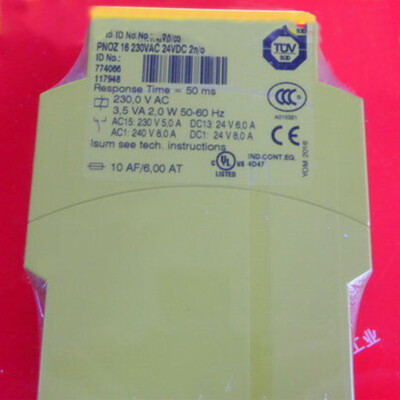 1PCS New For PiIZ Safety Relays 774066 230VAC 24VDC 2n/o