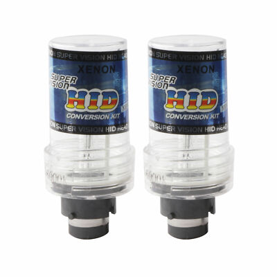 2 Pcs Set 6000K D2S D2R D2C HID Xenon Lights Bulbs Headlights Replacement Pair
