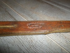 tawse/cane 2tail H genuine leather john j dick lochgelly old