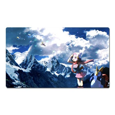 Dawn Shaymin Board Game Pokemon Table Playmat TCG CCG Mat Gaming Pad Mousepad 