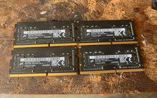 Micron 4x8GB 32GB DDR4 2400T MHz PC4-19200 SODIMM Mta8atf1g64hz-2g6e3