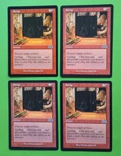 Magic the Gathering MTG Urza's Saga SCRAP X 4 LP/EX C 1998 Nice!