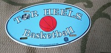 UNC  North Carolina Tarheels Basketball metal License Plate /Tag