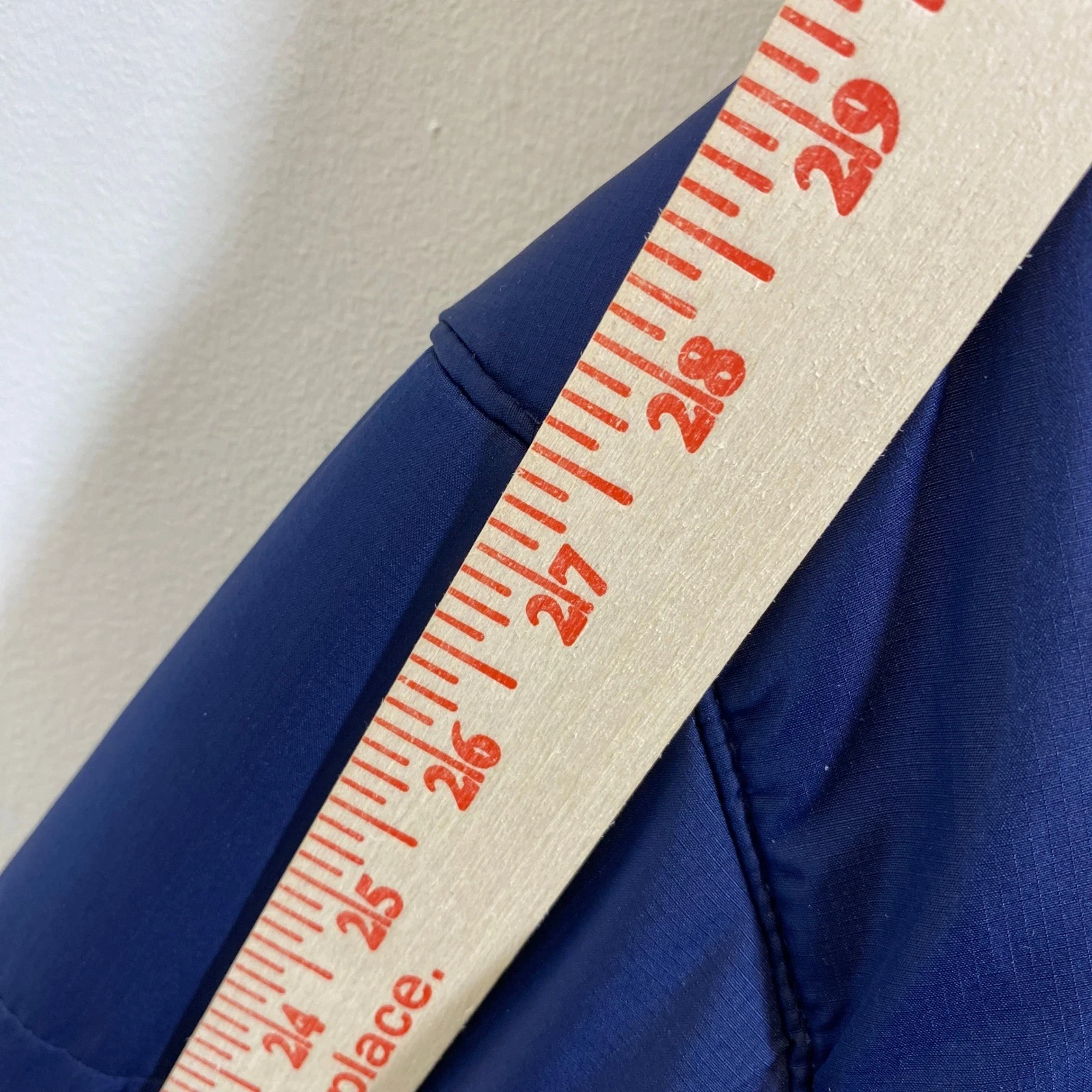 Nike Michigan Wolverines Storm-FIT Jacket Mens XL Blue Heavy Winter Parka Coat - product detail image 7