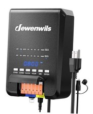 300W Low Voltage Landscape Transformer, 120V to 12/14V, 2 Zone 300.0