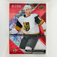 2024-25 Upper Deck Allure Red Rainbow Jonathan Marchessault #81 Predators