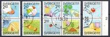 Schweden, 1989, Michel-Nr. 1539-1548, zusammenhängend, gestempelt