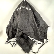 Sparq Resistance Training Parachute Exercise Fitness Size Medium BLACK (NO BELT)