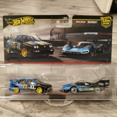  Hot Wheels Premium Car Culture 2-Pack Volkswagen Jetta MK3, Volkswagen ID R