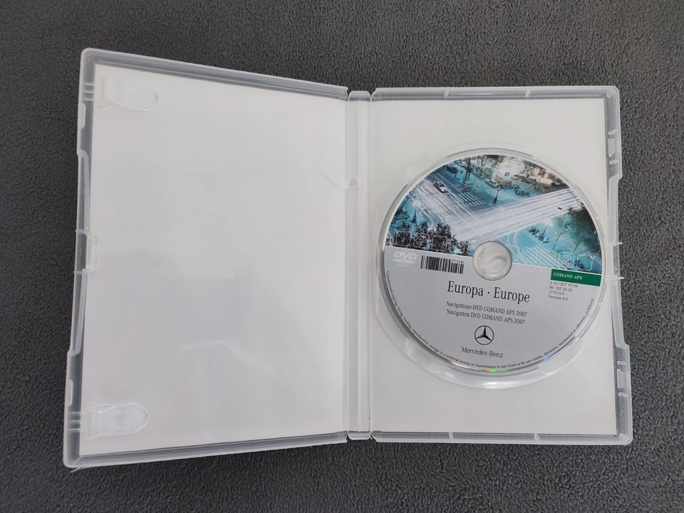 DVD Navigation Mercedes COMAND APS NTG1 EUROPA 2007 E S CLS SL SLK CL Klasse - Bild 3 von 4