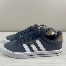 Adidas Daily 3.0 Shoes Crew Navy Cloud White Size 8 Canvas Skateboarding GY8115