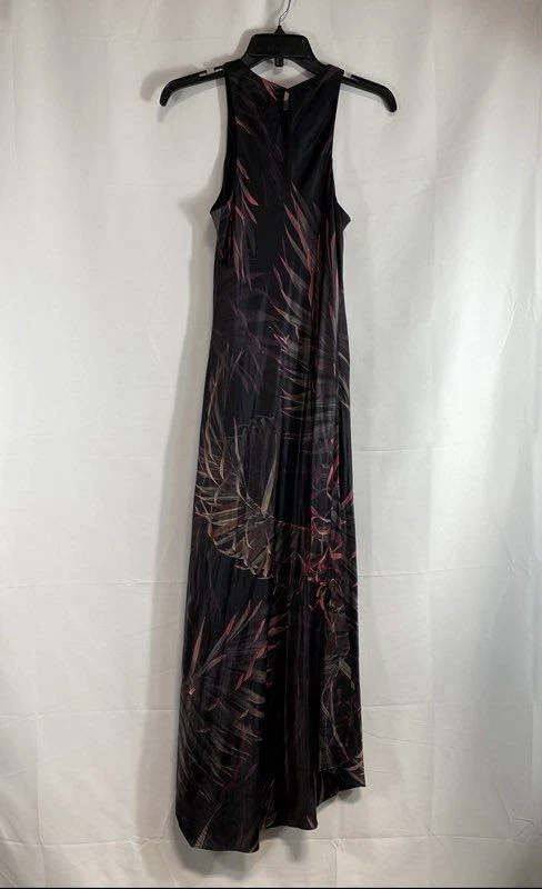 Vestido maxi feminino Allsaints multicolorido sem mangas tamanho 4 - Imagem 2 de 4