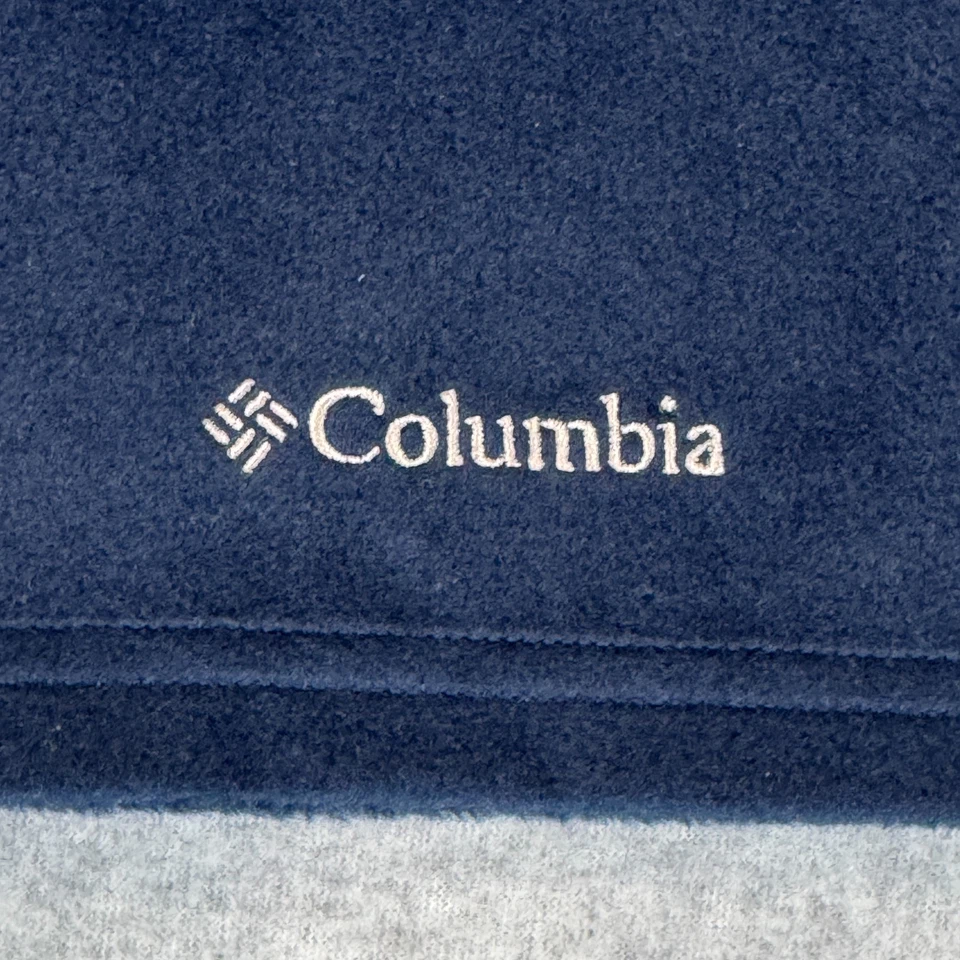 Columbia Omni-Heat Agent Heat Fleece Neck Gaiter Azul Marinho Unissex O/S Novo com etiquetas - Imagem 3 de 4