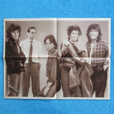 ROLLING STONES POSTER POPCORN 4 Seiten Judas Priest