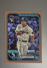 2024 Topps Series 1 - Dominic Canzone #195 Gold /2024 (RC)