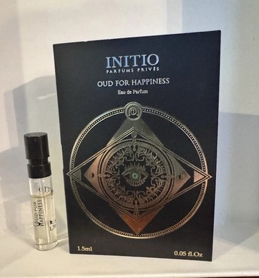 Initio Parfums Oud For Happiness Eau de Parfum sample spray  1.5 ml/ .05 fl oz