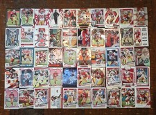NFL Football San Francisco 49ers Rookie Insert 50 Card Team Lot Collection