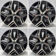 Skoda Ateca 19” MK1 Alloy Wheel Set Black Diamond Cut Refurbished Genuine