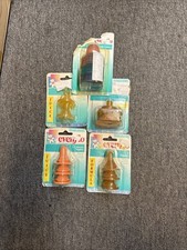 Various Vintage Evenflo Nipples And Covers
