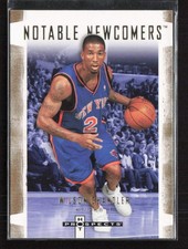 2007-08 Fleer Hot Prospects #NN-17 Wilson Chandler Notable Newcomers Knicks (D)