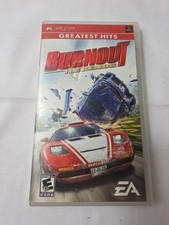Burnout Legends (Sony PSP) Red Label CIB Complete & Tested