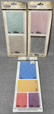 NEW Tim Holtz Alterations Texture Fades Sizzix   Lot of 8 Embossing Folders