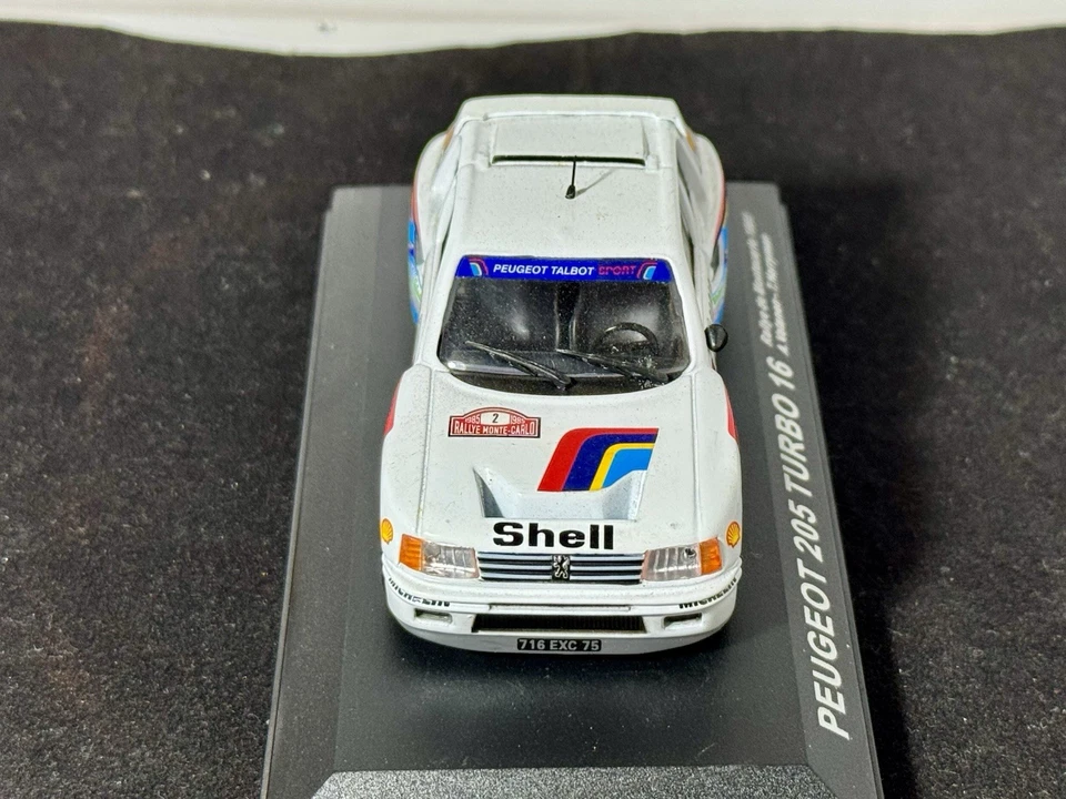PEUGEOT 205 TURBO 16 #2 A.CATANEN-T.HARRYMAN WINNER RALLYE MONTECARLO 1985 1:43 - Immagine 2 di 4