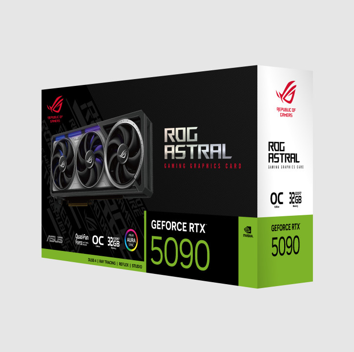ASUS ROG Astral GeForce RTX 5090 32GB GDDR7 OC Edition Graphics Card 4K/8K Game-