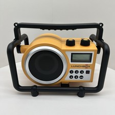 Sangean LUNCHBOX Digital Radio AM/FM, Large LCD Display, LB-Yellow Brand New
