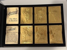 1993 Action Packed The Mint Collection 24kt Gold Card Set New York's Finest LE