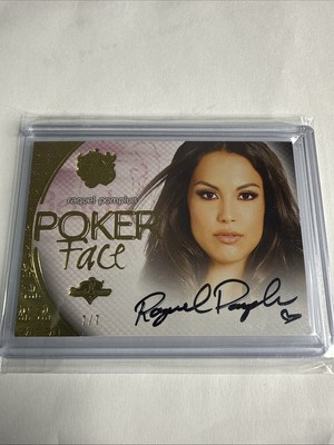 Raquel Pomplun Sub City Poker Face Signed 7/7 2015 Bench Warmer 