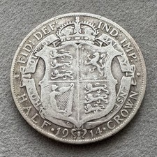 1914 Half Crown - King George V