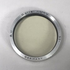Rollei -U -V -0.5 UV Filter Bay II RII R2 for Rolleiflex 3.5F Camera