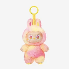 Pop Mart LABUBU The Monsters Big into Energy Loyalty Keyring Yellow [Authentic]