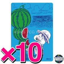 ONE PIECE NatsuComi 2026 Metakira Card Monkey D. Luffy Promo Eiichiro Oda 10 Set