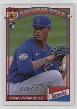 2021 Archives 1991 Topps Bazooka Shining Stars Brailyn Marquez #91BZ-12 1p3o