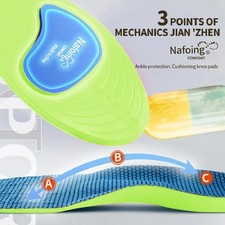 Orthopedic Shoe Insoles Arch Support Sport Shock Absorbing Insoles Plantar Fasci